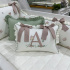 Enxoval de Berço Personalizado 08 Peças Borboletas Terracota Primavera
