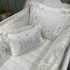 Enxoval de Berço Personalizado 08 Peças Lavanda Baby 400 Fios 4499