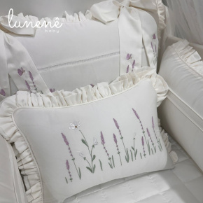 Enxoval de Berço Personalizado 08 Peças Lavanda Baby 400 Fios 4499