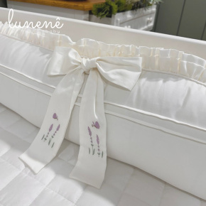 Enxoval de Berço Personalizado 08 Peças Lavanda Baby 400 Fios 4499