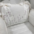 Enxoval de Berço Personalizado 08 Peças Lavanda Baby 400 Fios 4499