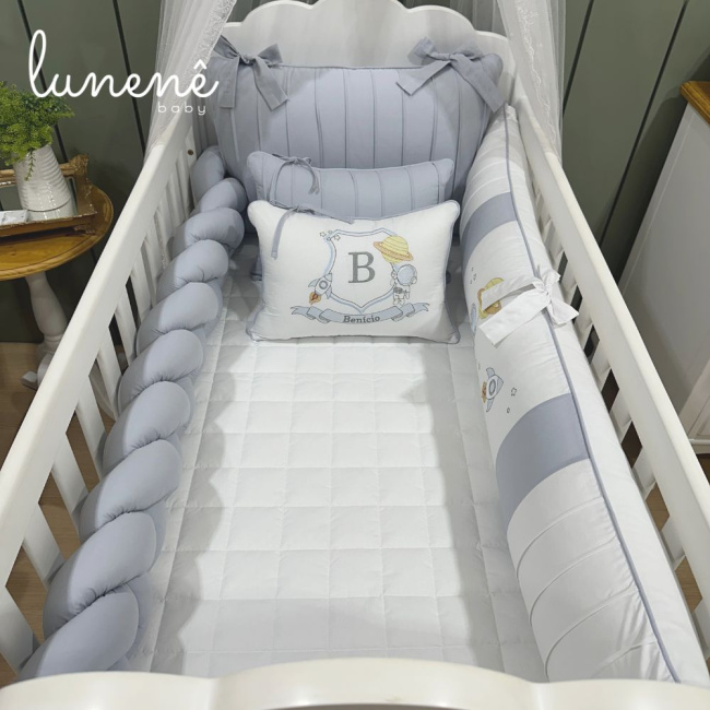 Enxoval de Berço Personalizado 08 Peças Personale 140 fios 9003