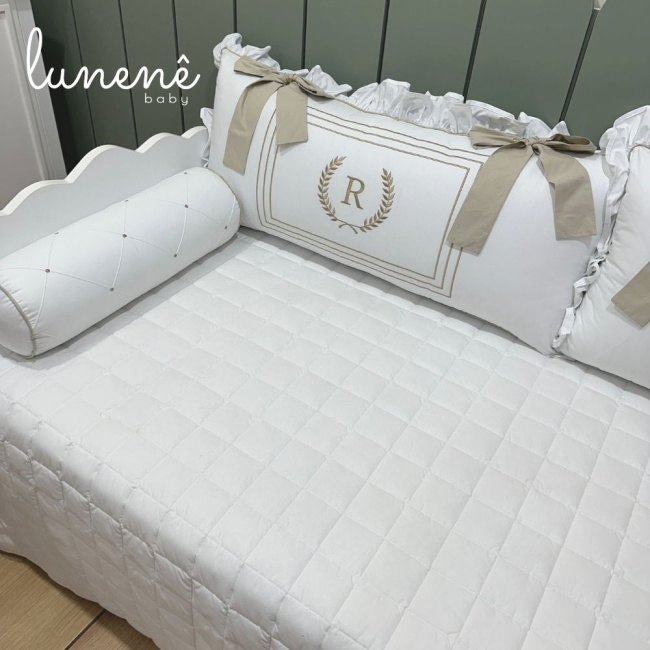 Enxoval de Cama Babá 05 peças Imperial Caqui 200 Fios 4548