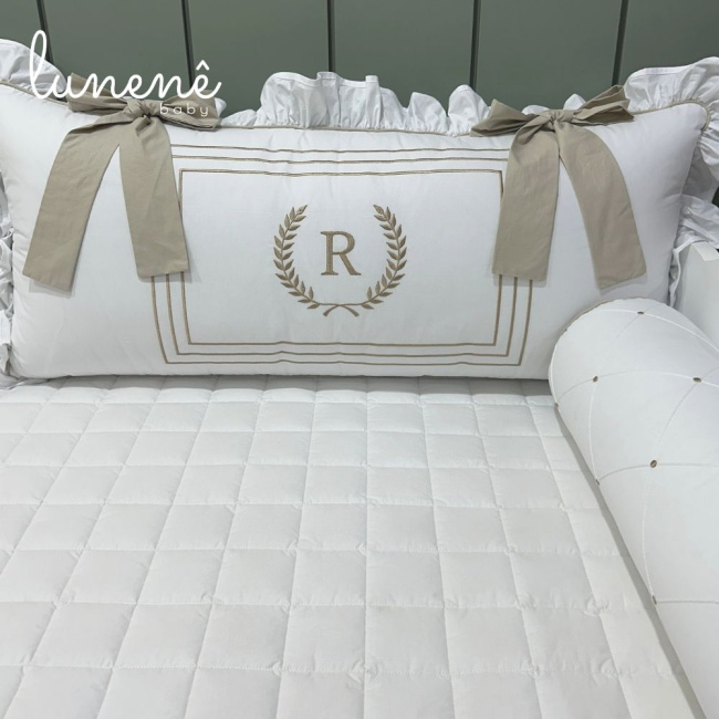 Enxoval de Cama Babá 05 peças Imperial Caqui 200 Fios 4548