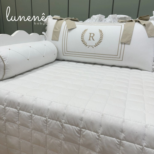 Enxoval de Cama Babá 05 peças Imperial Caqui 200 Fios 4548