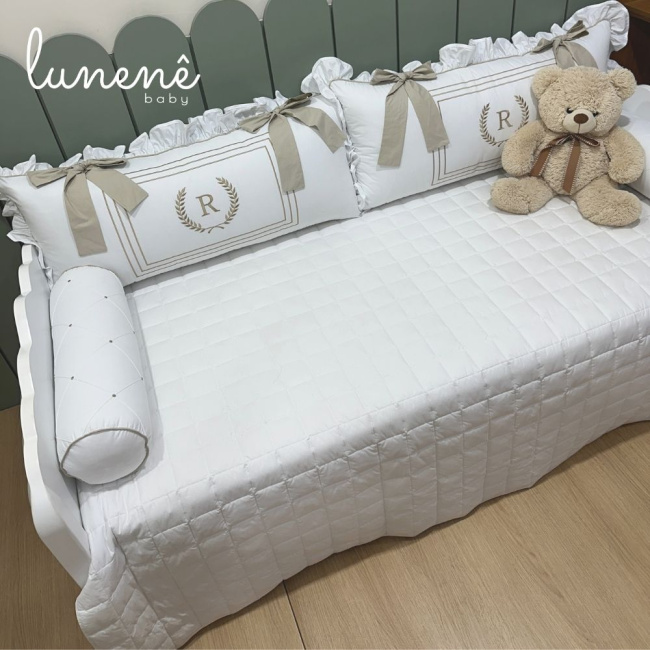Enxoval de Cama Babá 05 peças Imperial Caqui 200 Fios 4548
