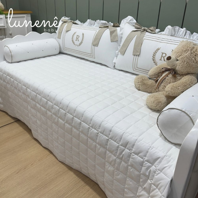 Enxoval de Cama Babá 05 peças Imperial Caqui 200 Fios 4548