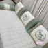 Enxoval de Cama Babá 06 Peças Baby e Baby Cavalinho Imperial Verde