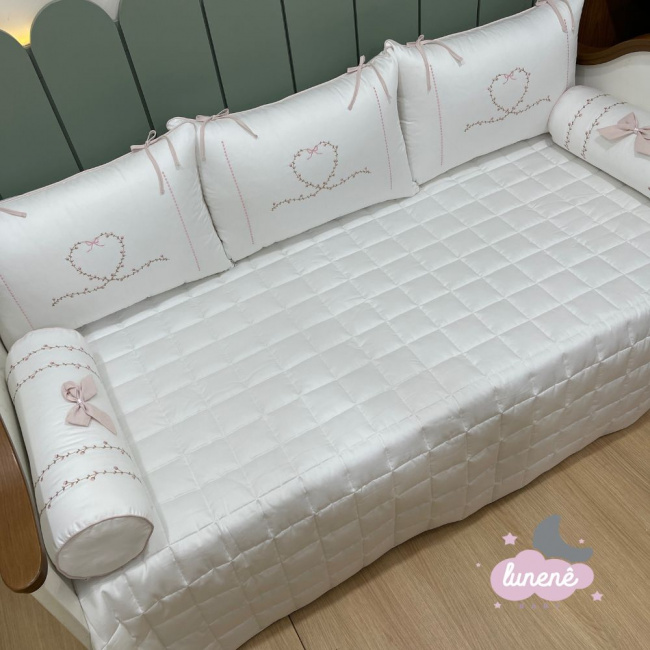 Enxoval de Cama Babá 06 Peças Liz Baby 400 Fios 4439