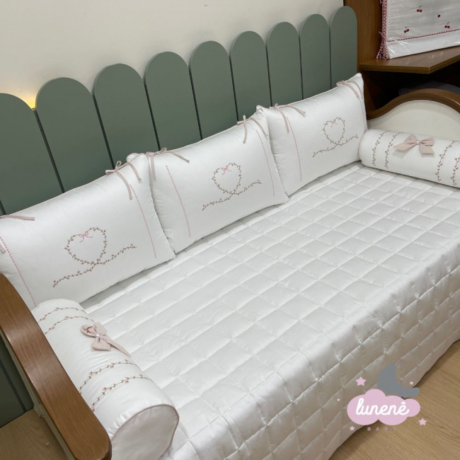 Enxoval de Cama Babá 06 Peças Liz Baby 400 Fios 4439