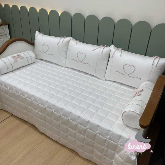 Enxoval de Cama Babá 06 Peças Liz Baby 400 Fios 4439