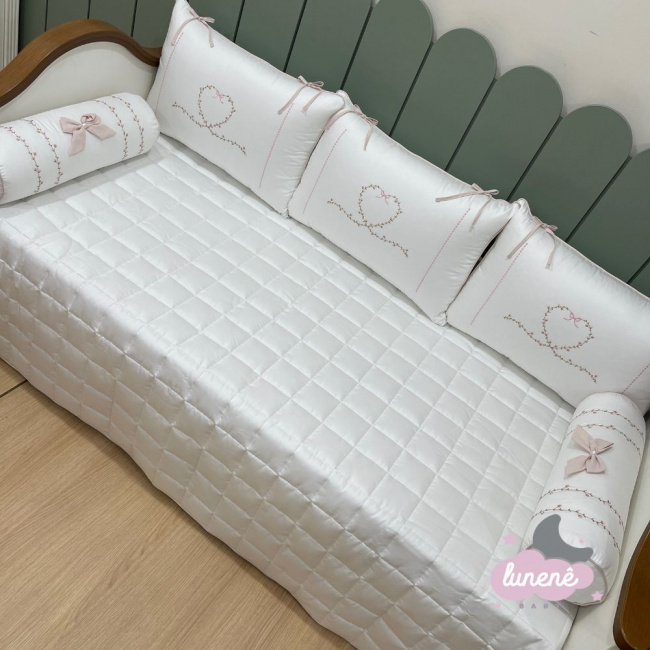 Enxoval de Cama Babá 06 Peças Liz Baby 400 Fios 4439