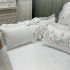 Enxoval de Cama Babá 07 peças Betina Rosê 200 Fios 4522