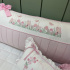Enxoval de Cama Babá 07 peças Borboletas 200 Fios 4511