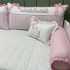 Enxoval de Cama Babá 07 peças Borboletas 200 Fios 4511