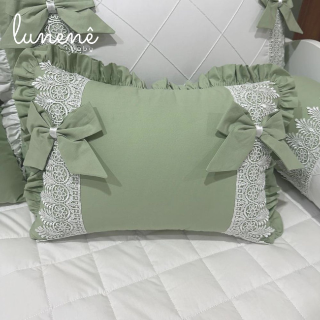 Enxoval de Cama Babá 08 peças Benício Baby 200 Fios 4549