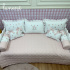 Enxoval de Cama Babá 08 peças Borboleta Ayra Baby 4680