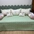 Enxoval de Cama Babá 08 Peças Borboleta Baby 140 Fios Terracota