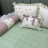 Enxoval de Cama Babá 08 Peças Borboleta Baby 140 Fios Terracota