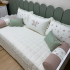 Enxoval de Cama Babá 08 Peças Borboletas Terracota Primavera