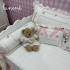 Enxoval de Cama Babá 08 Peças Jardim das Borboletas 4684
