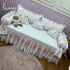 Enxoval de Cama Babá 08 Peças Jardim das Borboletas 4684