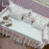 Enxoval de Cama Babá 08 Peças Jardim das Borboletas Antonela 4684