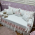 Enxoval de Cama Babá 08 Peças Jardim das Borboletas Antonela 4684