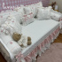 Enxoval de Cama Babá 08 Peças Jardim das Borboletas Antonela 4684