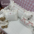 Enxoval de Cama Babá 08 Peças Jardim das Borboletas Antonela 4684