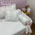 Enxoval de Cama Babá 08 Peças Jardim das Borboletas Antonela 4684