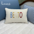 Enxoval de Cama Babá 08 peças Xadrez Azul Bento 4681