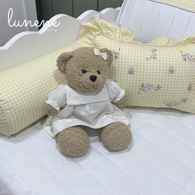 Enxoval de Cama Babá 09 peças Jardim Encantado 200 Fios 4556