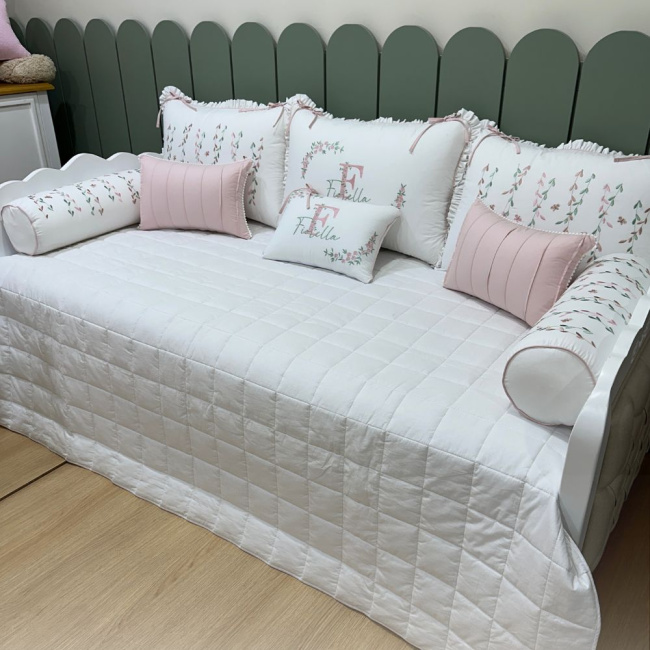 Enxoval de Cama Babá 09 Peças Primavera Baby