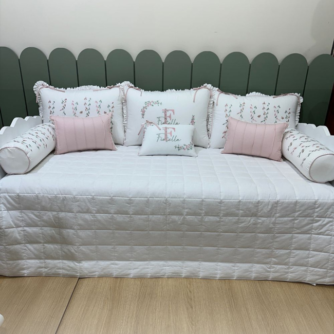 Enxoval de Cama Babá 09 Peças Primavera Baby