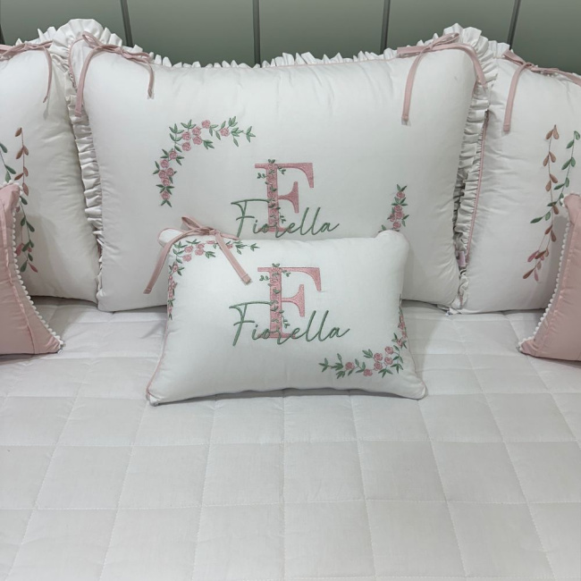Enxoval de Cama Babá 09 Peças Primavera Baby