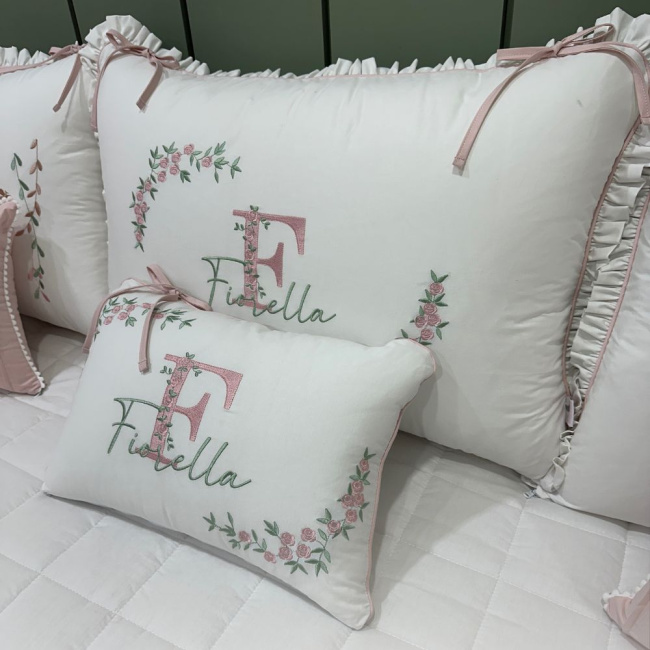 Enxoval de Cama Babá 09 Peças Primavera Baby