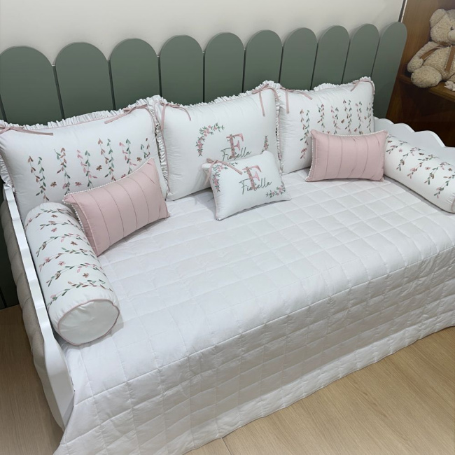 Enxoval de Cama Babá 09 Peças Primavera Baby