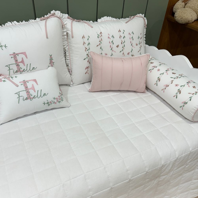 Enxoval de Cama Babá 09 Peças Primavera Baby