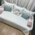 Enxoval de Cama Babá 09 Peças Personalizado Ursinha Izzy 400 Fios 4602