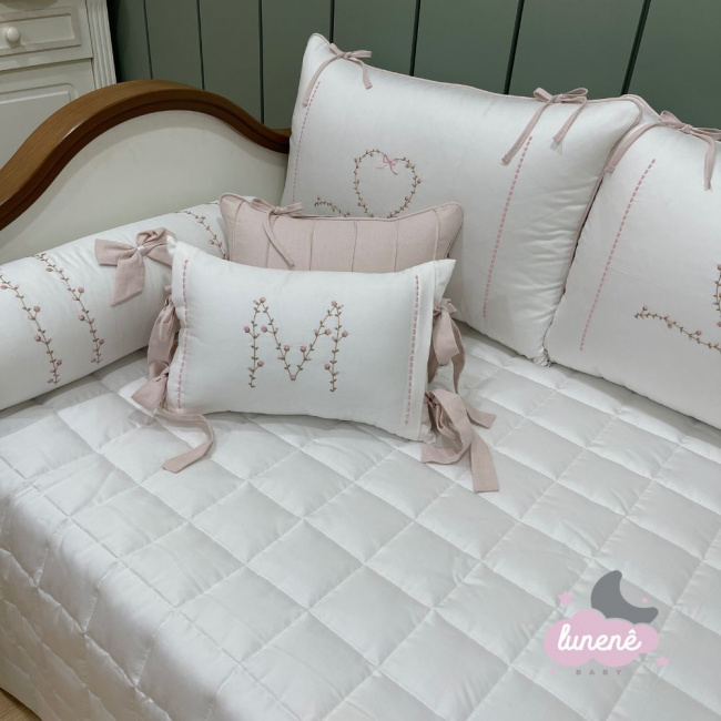 Enxoval de Cama Babá 10 Peças Liz Baby 400 Fios 4439