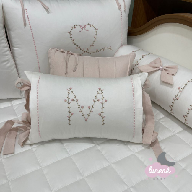 Enxoval de Cama Babá 10 Peças Liz Baby 400 Fios 4439