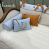 Enxoval de Cama Babá 10 Peças Cavalinho Xadrez & Caramelo 4676