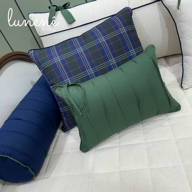 Enxoval de Cama Babá 10 Peças Ursinho Davi Verde 4682