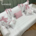 Enxoval de Cama Babá 11 Peças Xadrez Rosa 4695