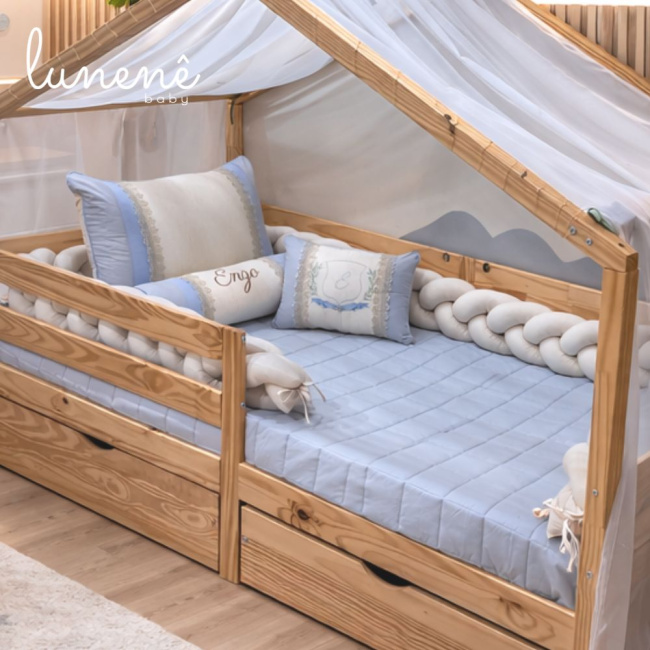 Enxoval de Montessoriano Personalizado 08 Peças Personale 200 fios