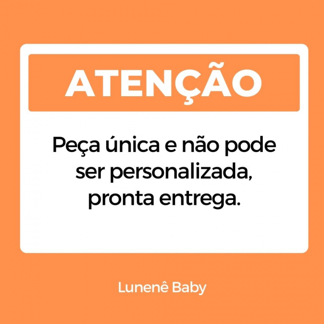 Fralda de Boca 03 Peças Lunenê Baby Rebecca 9000