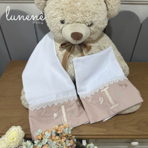 Fralda de Ombro 02 Peças Lunenê Baby Isis 9106