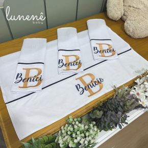 Fralda para Boca 04 Peças Basic Baby Benício