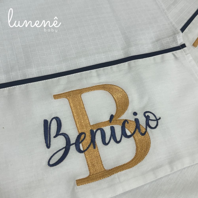 Fralda para Boca 04 Peças Basic Baby Benício